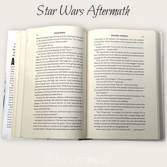 Star Wars Aftermath by Chuck Wendig Hardcover - Picture 4 of 9